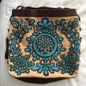 Isabella Fiore Oh Suzani Carina large hobo bag